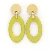 Angelo Moretti oorbellen Basics Kakhi - 48077