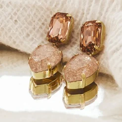 Angelo Moretti oorbellen Crystal - O493