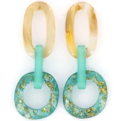 Angelo Moretti oorbellen Sea Leaf - O49066MU