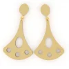 Angelo Moretti oorbellen Wood - O48684