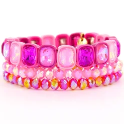 Biba Armbandenset Pharaonic Pink - 3-796