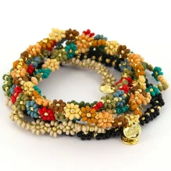 Biba armband Flowers - 54774