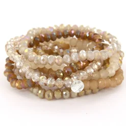 Biba Basic Armband Beige-Brown