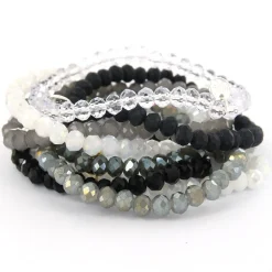 Biba Basic Armband Black & White