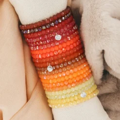 Biba Basic Armband Yellow-Red