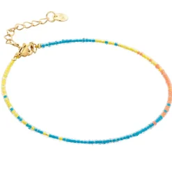 Biba Enkelbandje Beaded Beauty's Blue - 2046