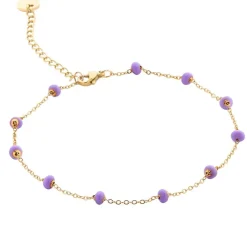 Biba Enkelbandje Just Basic Purple - 2044
