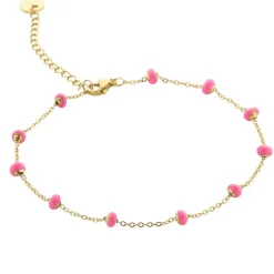 Biba Enkelbandje Just Basic Pink - 2044