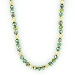 Biba ketting Crystal Wonder Green - 61546