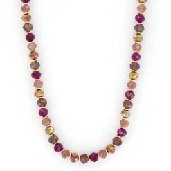 Biba ketting Crystal Wonder Purple - 61546