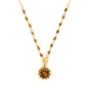 Biba ketting Flower Coffee - 61478