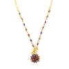 Biba ketting Flower Purple - 61478