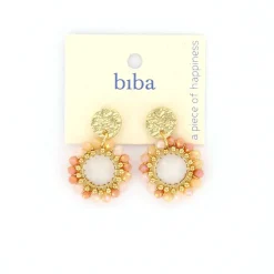 Biba oorbellen Alps Beige - 84029