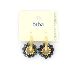 Biba oorbellen Alps Blue - 83636