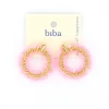 Biba oorbellen Alps Pink - 84028