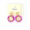 Biba oorbellen Alps Purple - 84029