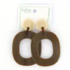 Biba oorbellen At Night Brown - 80847