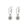 Biba oorbellen Black Diamond - 8107