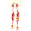 Biba oorbellen Bohemian Orange - 82876