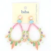 Biba oorbellen Bohemian Pink - 83985