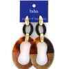 Biba oorbellen Breeze Brown - 81183