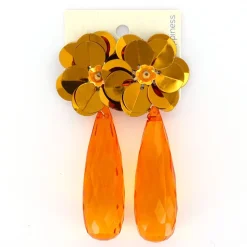 Biba oorbellen Christal Flowers - 83752