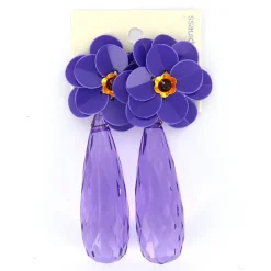 Biba oorbellen Christal Flowers - 83752