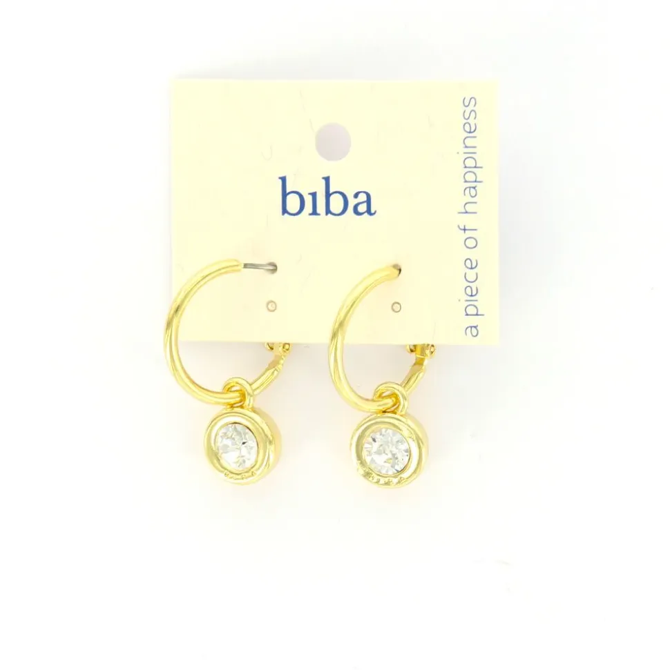 Biba oorbellen Crystal - 8102