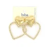 Biba oorbellen Crystal Love - 83847