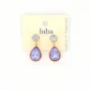 Biba oorbellen Crystal Purple - 84089
