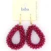 Biba oorbellen Crystal Purple - 83744