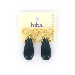 Biba oorbellen Drops of Color Blue - 83915
