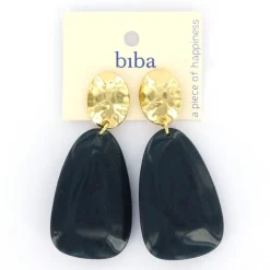 Biba oorbellen Drops of Color Blue - 83909