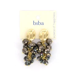 Biba oorbellen Drops of Joy Brown - 83608