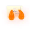 Biba oorbellen Drops Orange - 83416