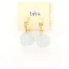 Biba oorbellen Enjoy White - 82902