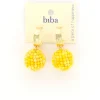 Biba oorbellen Enjoy Yellow - 82902