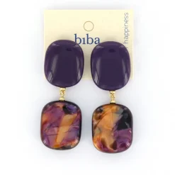 Biba oorbellen Fall Chic Purple - 83918