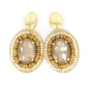 Biba oorbellen Fantasy Beige - 83979