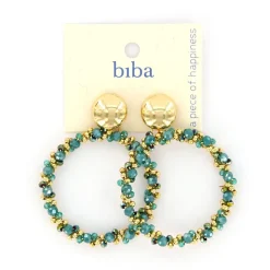 Biba oorbellen Feeling Green - 83626