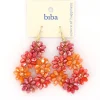 Biba oorbellen Flower Orange - 83327