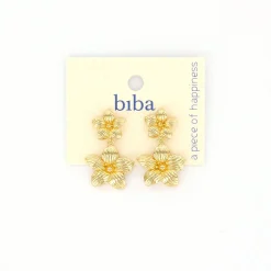Biba oorbellen Flowers - 84230