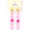 Biba oorbellen Flowers Pink - 84036