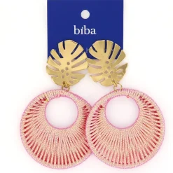 Biba oorbellen Forest Pink- 81411