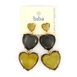 Biba oorbellen Forever Green - 83579