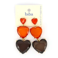 Biba oorbellen Forever Orange - 83579