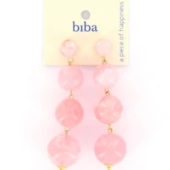 Biba oorbellen Fruity Pink - 83339
