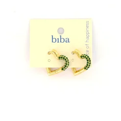 Biba oorbellen Glamour Heart - 83097