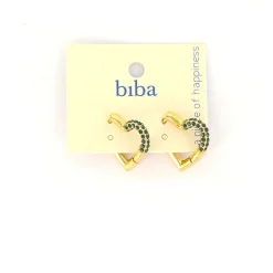 Biba oorbellen Glamour Heart - 83097