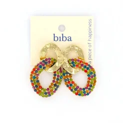 Biba oorbellen Holiday Glitter - 83958